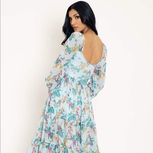 BLACKMILK TROPICAL SUMMER TIER ROMANCE DRESS